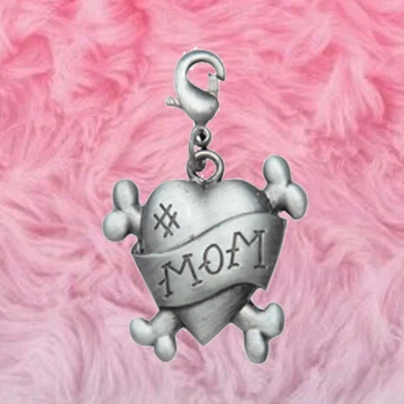 Underground Hound Mom Crossbones Collar Charm - Picture 1 of 1